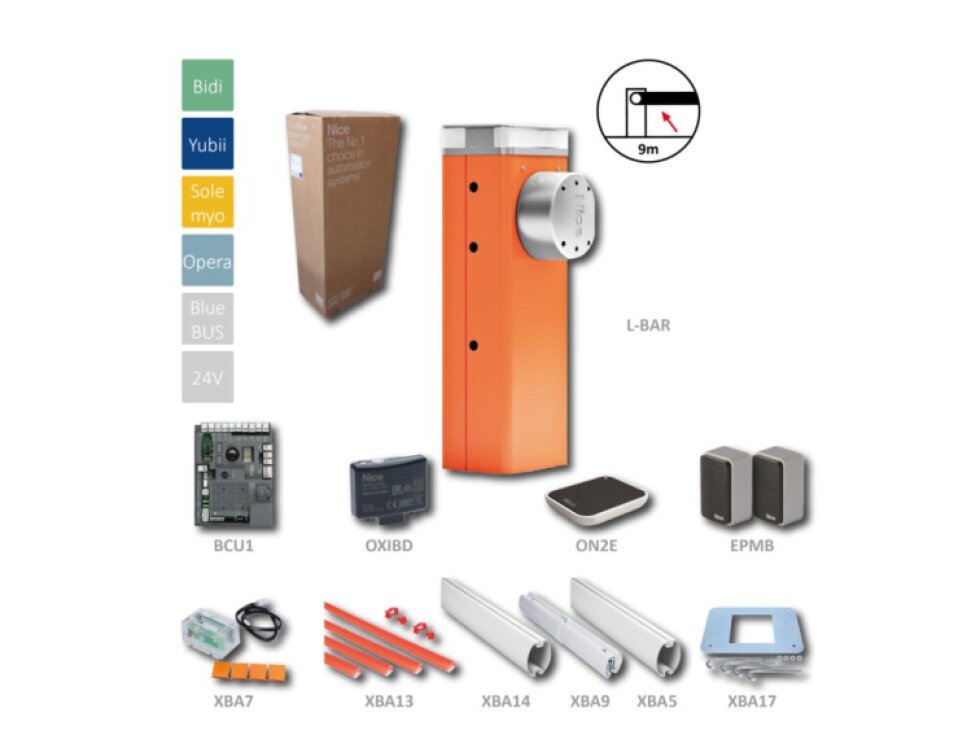 L-BAR KIT automatická závora do 9 m