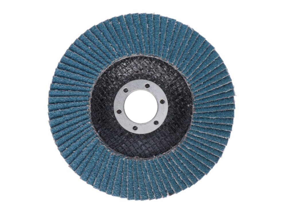 brúsny kotúč lamelový na oceľ a nerez, 125x22,2 zrno 60, ROVNÝ