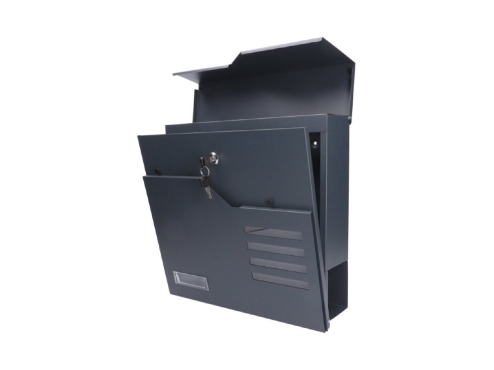 Poštová schránka, RAL 7016, max formát listu: A4