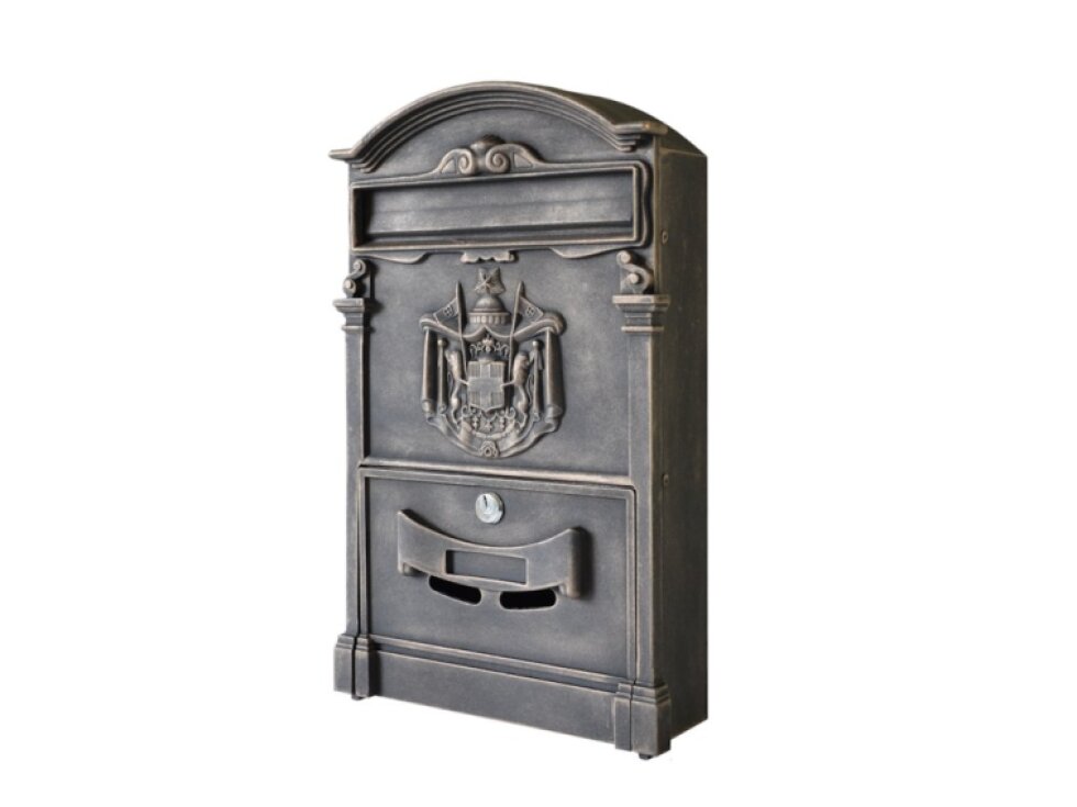 Schránka poštová 470x298x92mm, medená patina, veľká