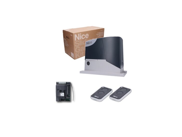 Nice Road 400 KCE - sada pohonu pre posuvnú bránu do 400 kg s diaľkovými ovládačmi