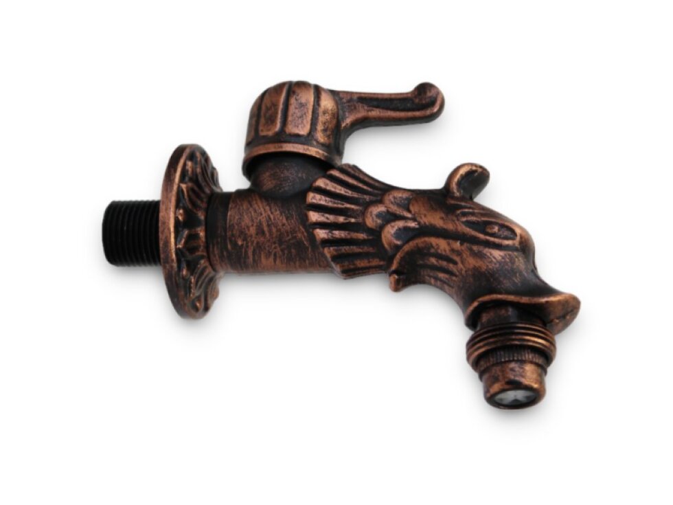 Záhradné umývadlo Bassena meď (sada)