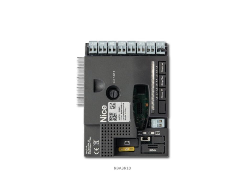 nová riadiaca jednotka SPRBA3R10 pre motor Robus400/600/1000 a RUN1500 - rozšírené funkcie, kopatibilná so staršou verziou