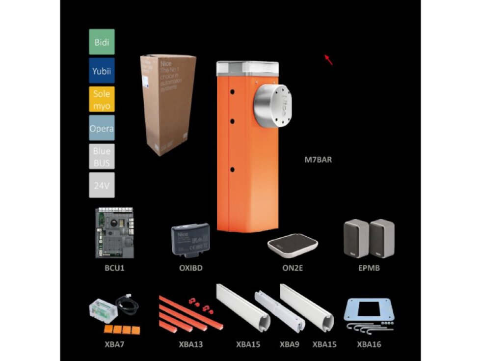 M7BAR KIT automatická závora do 6 m
