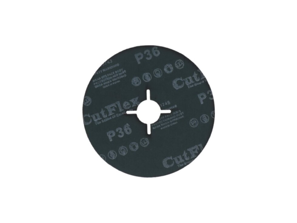 Brúsny kotúč fibrový, priemer 125, hrúbka zrna 36