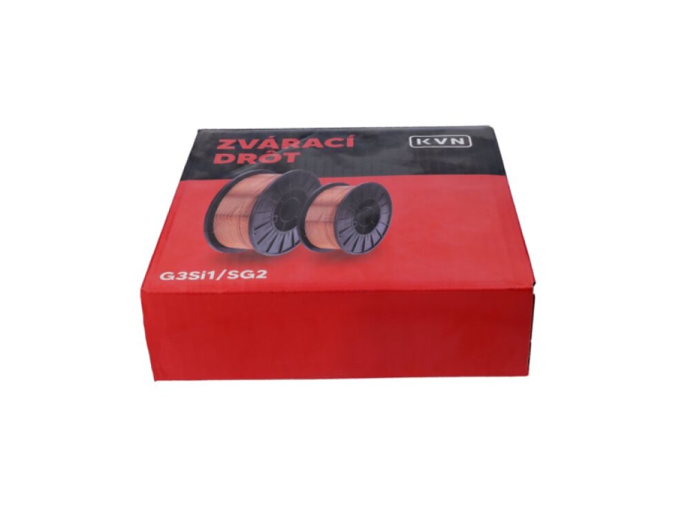 drôt zvárací ø 0,8mm-MIG/MAG(CO2), G3Si1/SG2 pre zváranie ocele, plastová cievka, 5kg