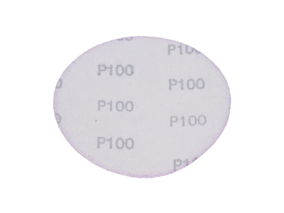 Brúsny kotúč so suchým zipsom, priemer 125, zrno 100, bez dier