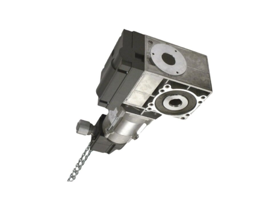 TOTMAN motor pre priemyselnú sekcionálnu bránu do 30m2, 1x NDCM0199 (400V, 100Nm), 5m reťaz, ,1x CEE, elektrické koncové dorazy priemer otvoru pre hriadeľ je 25mm