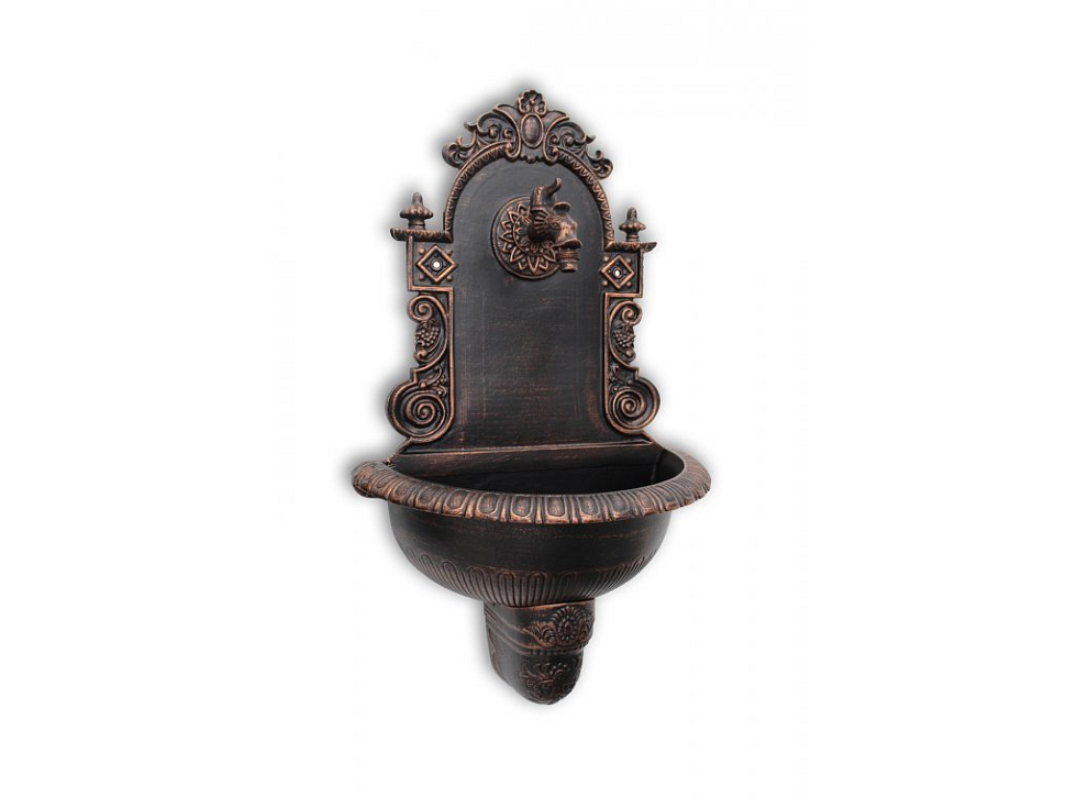 Záhradné umývadlo Bassena meď (sada)