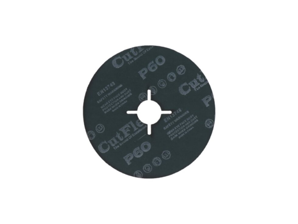 Brúsny kotúč fibrový, priemer 125, hrúbka zrna 60