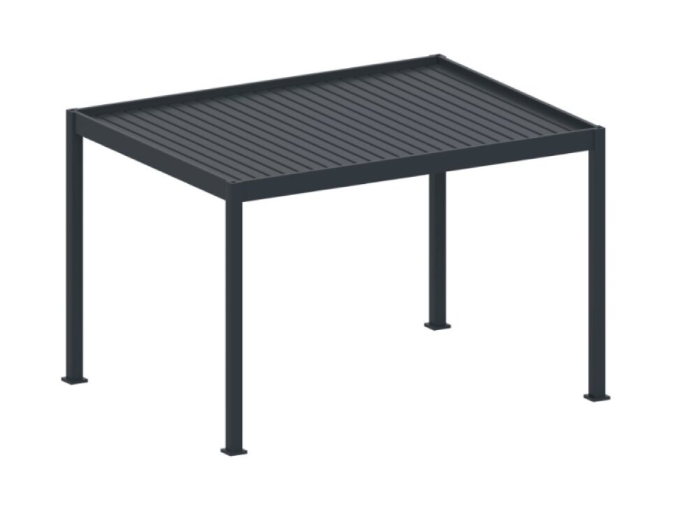 Bioklimatická pergola, hliníková 3 x 4 m, samostatne stojaca