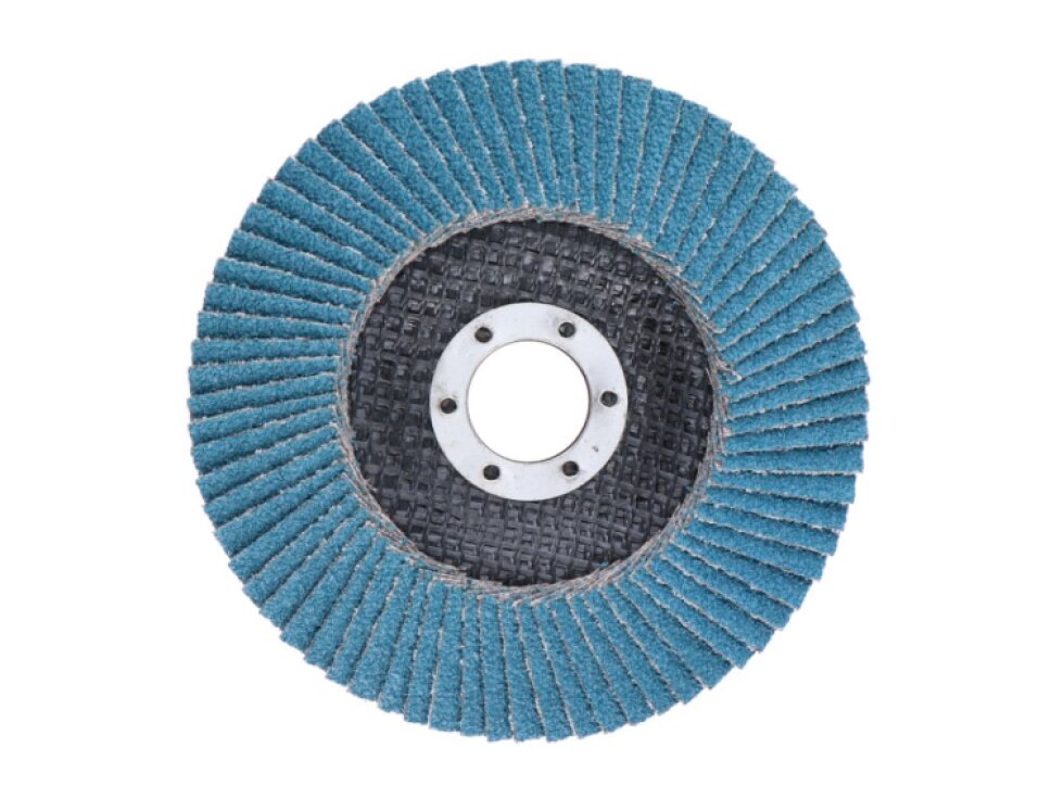 brúsny kotúč lamelový na oceľ a nerez, 125x22,2 zrno 40