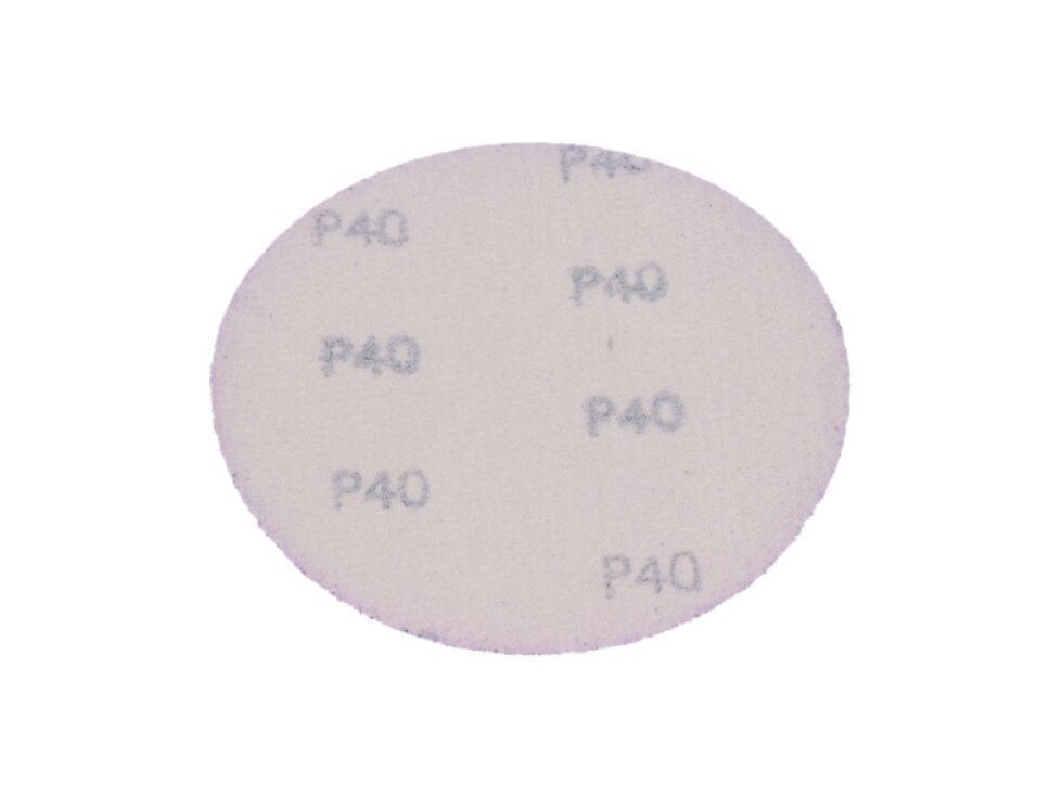 Brúsny kotúč so suchým zipsom, priemer 125, zrno 40, bez dier