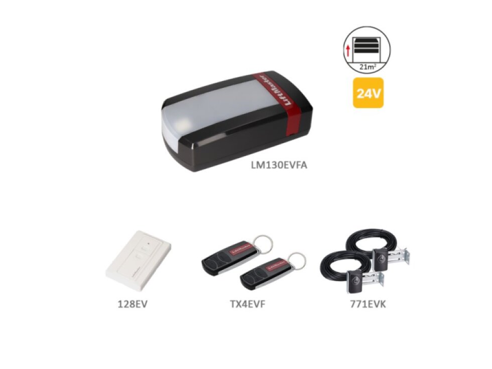 LiftMaster sada pre garážovú sekcionálnu bránu 21m2 / 1300N / 200kg