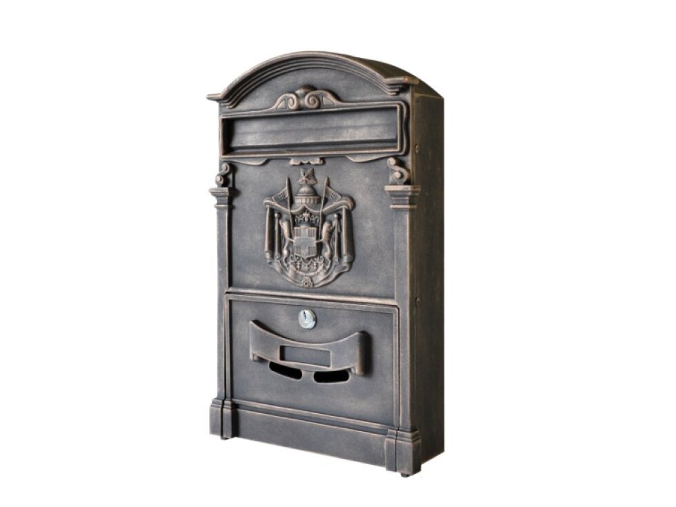 Schránka poštová, 255x405x90mm, medená patina