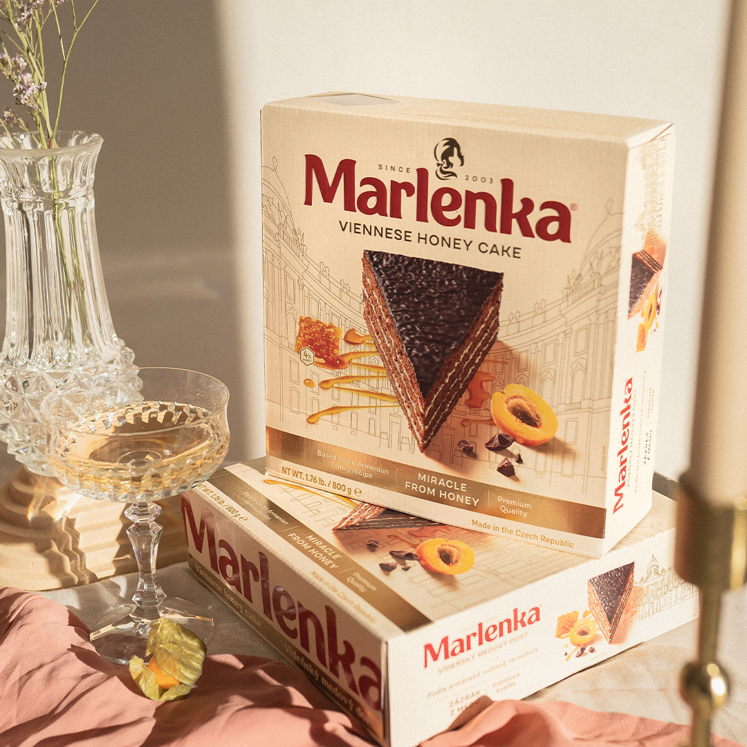 Vídeňský medový dort MARLENKA® 800 g