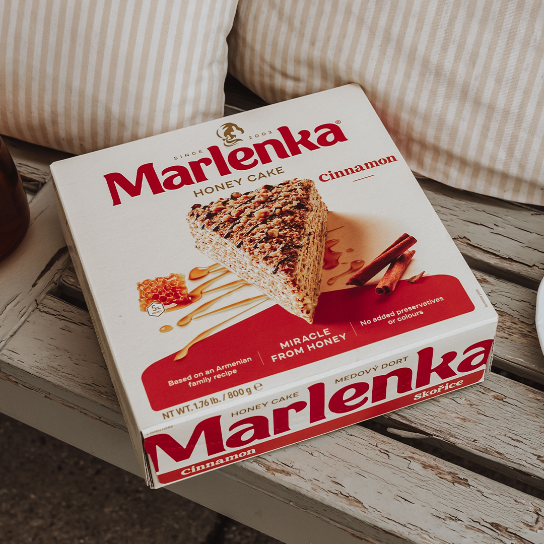 Medová torta MARLENKA® so škoricou 800 g