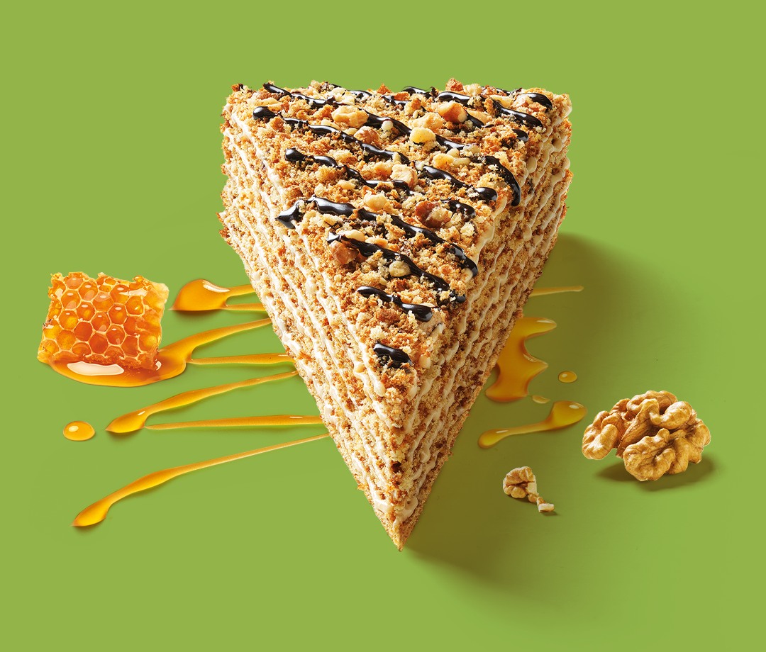 Bezgluténová medová torta MARLENKA® s vlašskými orechmi 800 g