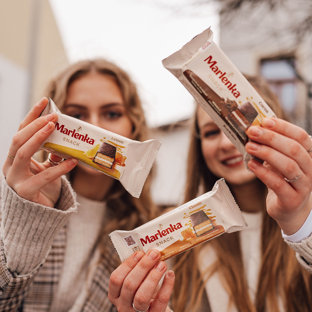 Triopack Medové Snacky MARLENKA® 3 x 50 g