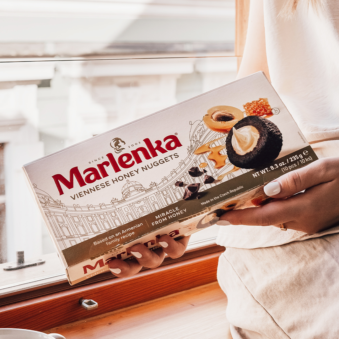 Viedenské medové guličky MARLENKA® 235 g