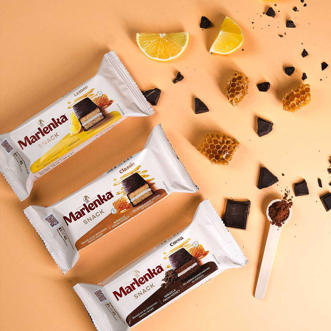 Citrónový medový Snack MARLENKA® 50 g