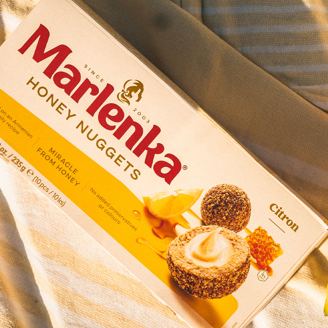 Citrónové medové kuličky MARLENKA® 235 g