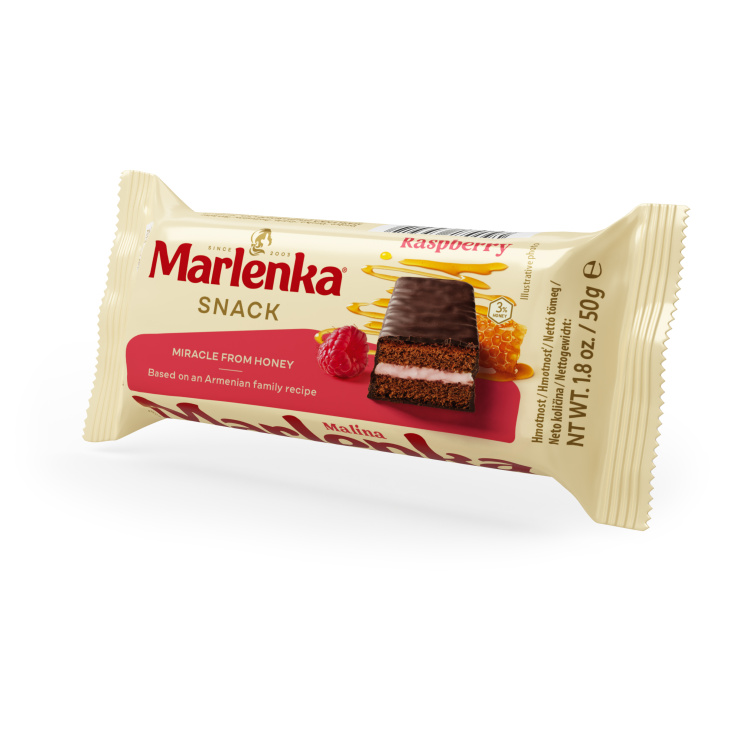 Malinový medový Snack MARLENKA® 50 g