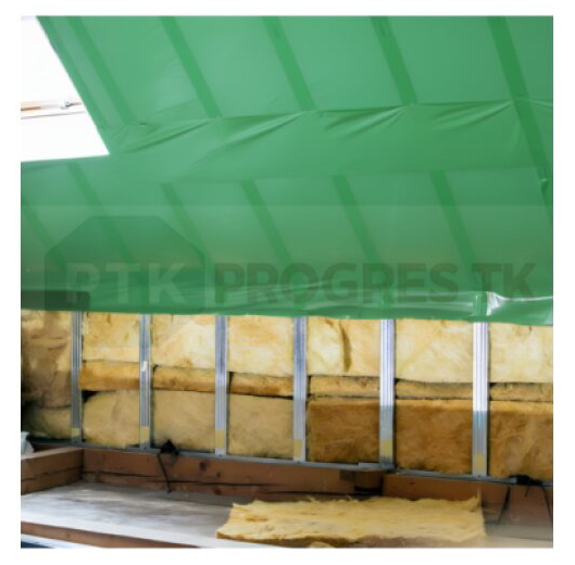 LUXFOIL Green parozábranná fólia 4 × 25 m, 0,20 mm, 100 m²