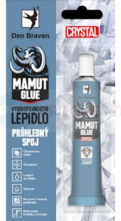Mamut Glue Crystal 25 ml – priehľadné univerzálne lepidlo