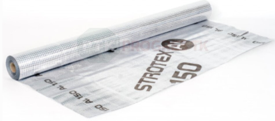 STROTEX AL 150 g/m² parozábranná fólia, balenie 75 m²