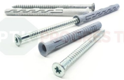 KPS FAST 12X300 Rámové hmoždinky so skrutkou so zápustnou hlavou, Torx - 20 ks
