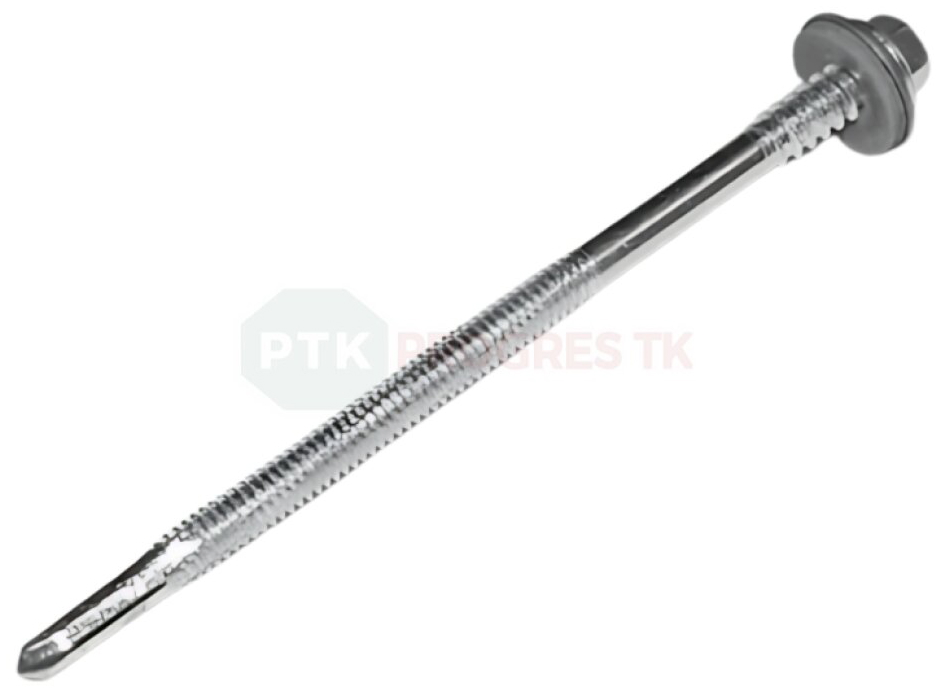 Skrutka PS-5 6,3/5,5X150 do sendvičových panelov do 12mm ocele - 100ks