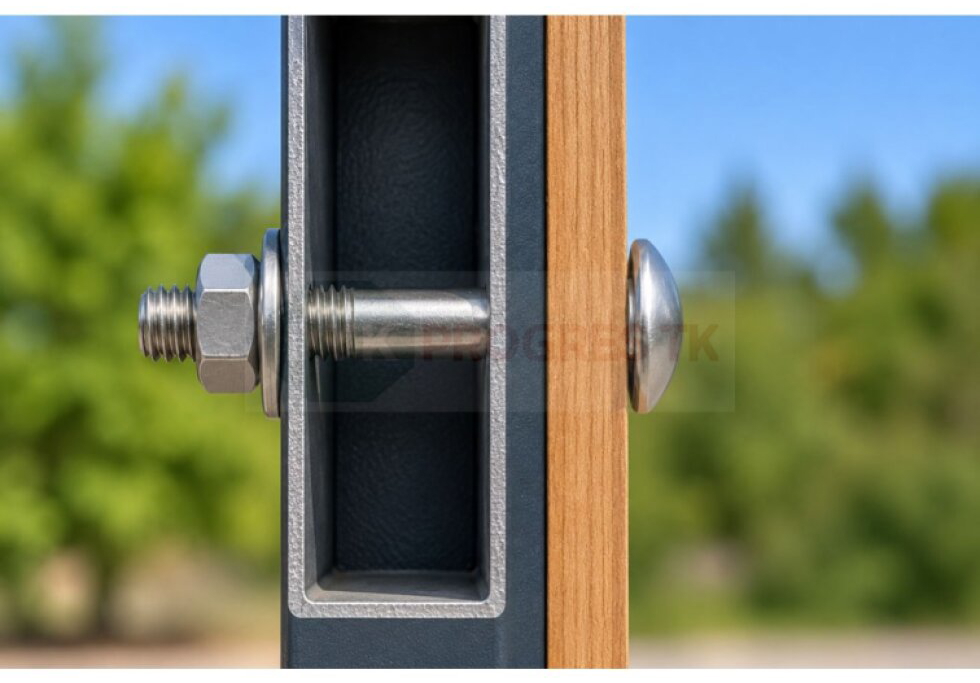 Skrutka vratová Din 603 M 6x 70 s plochou guľatou hlavou a štvorhranom A2 nerez - 100 ks