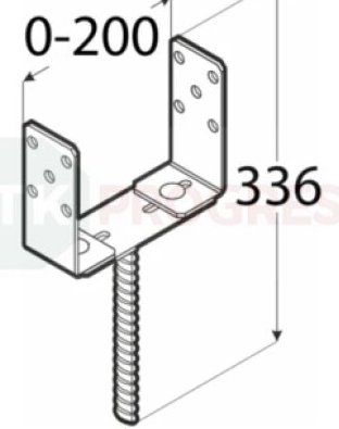 Patka PSRU nastaviťeľná 60-200x136