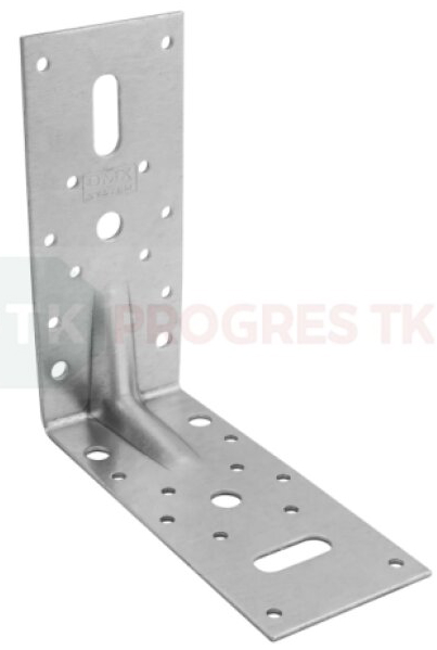Uholník KP 22 s prelisom 150X150x65x2,5 mm - 10ks