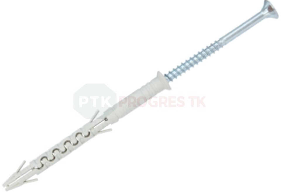 KPR PIKE 8X65 rámové hmoždinka zapustená -100 ks