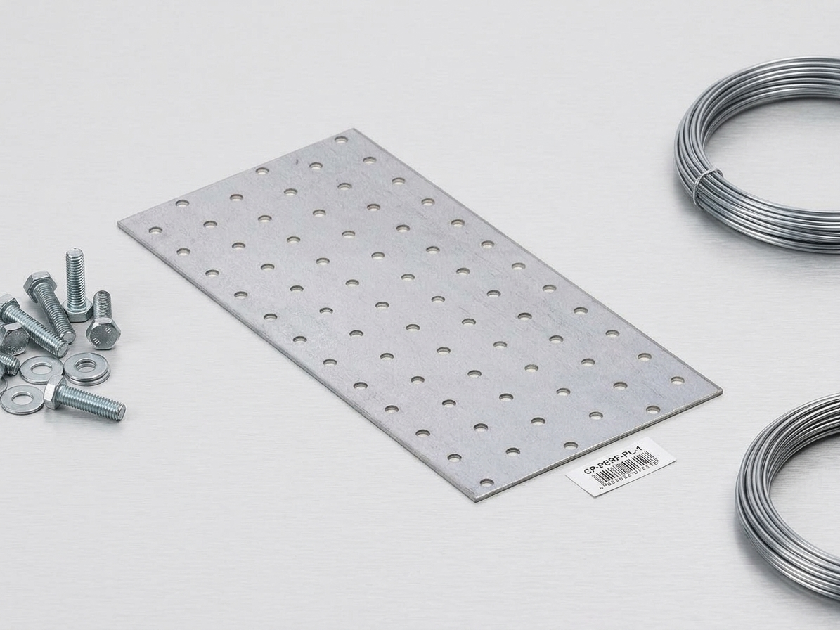Plech PP 24 dierovaný 200x300x2mm bal.10ks