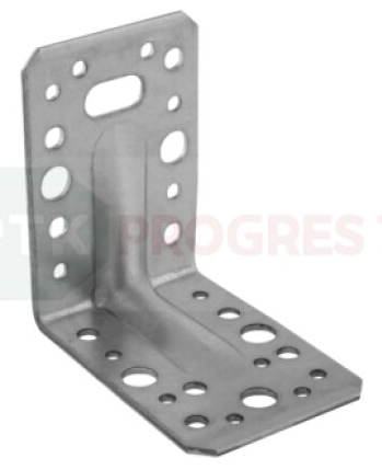 Uholník KP 11 s prelisom 90x 90x65x2,5 mm - 20ks