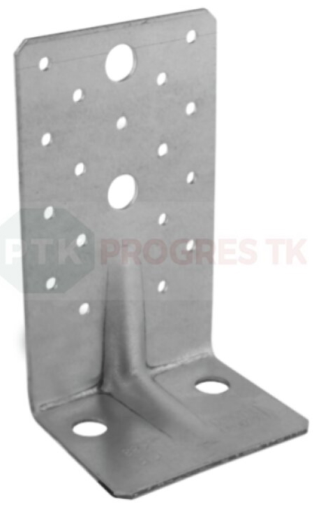Uholník KP 8 s prelisom 145x70x90x2,5 bal.10ks