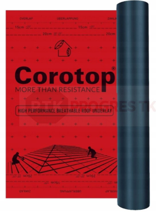 Membrána COROTOP"RED"Strong 180gr/m2+2x páska 75m2