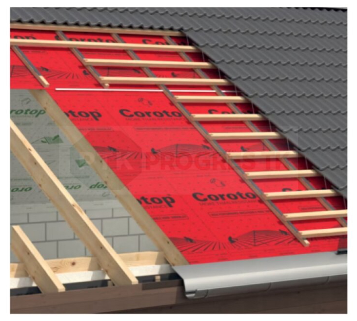 Membrána COROTOP"RED"Strong 180gr/m2+2x páska 75m2
