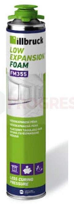 FM355 nízkoexpanzná pištoľová PUR pena 880 ml, 12 ks
