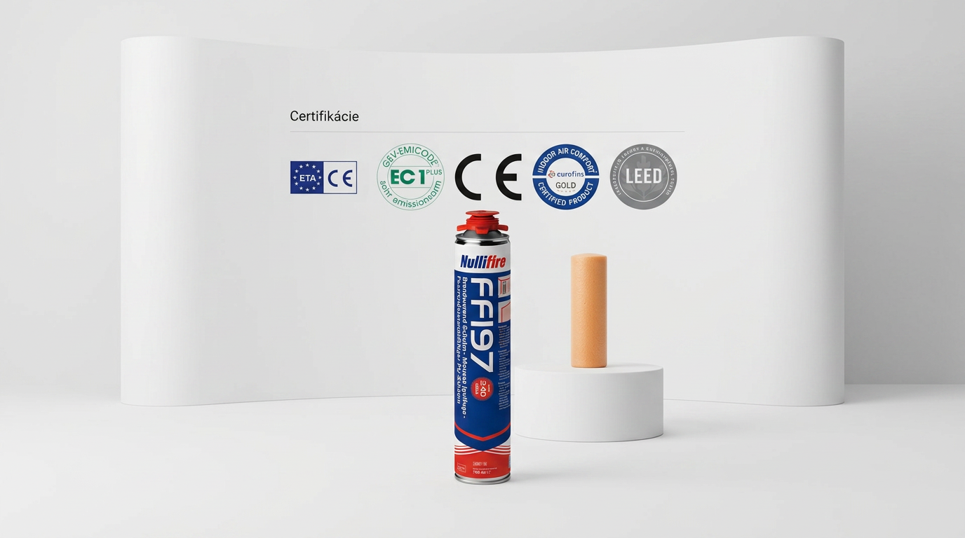 Nullifire FF197 protipožiarna pištoľová PU pena 880 ml