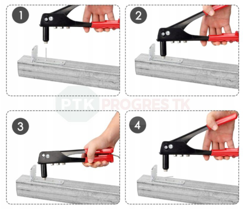 NIT TRHACÍ 4.8X21 HLINÍK/OCEL S VEĽKOU HLAVOU 16mm - 150KS BRALO
