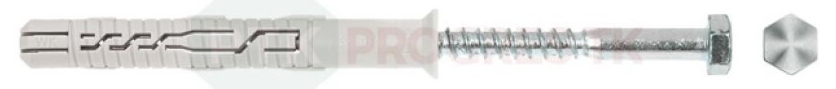 KPK 12X200 -hmoždinka rámová so šesťhranou hlavou - 25 ks