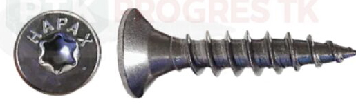 Skrutka DT 3,5X20 ZH TORX A2 celozávit bal.1000ks