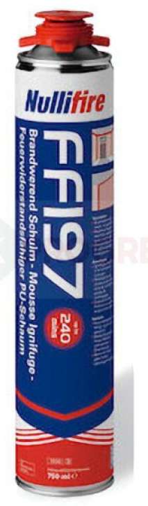 Nullifire FF197 protipožiarna pištoľová PU pena 880 ml