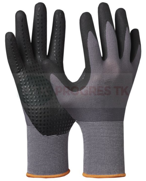 Pracovné rukavice MULTI-FLEX č. 9 s nitrilovou mikropenou