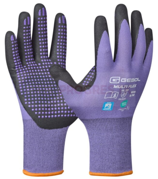 Rukavice pracovné MULTI FLEX LADY c.6 GEBOL