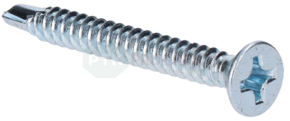 Skrutka TEX 7504P 5,5x 120 zápustná samorezná zinok - 100ks